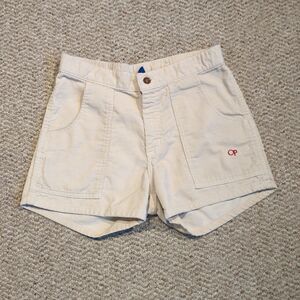 Vintage 90s OP Ocean Pacific Corduroy Surf Shorts Womens 31 Beige Beach Summer